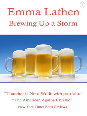 cover image of Brewing Up a Storm: The Emma Lathen Booktrack Edition